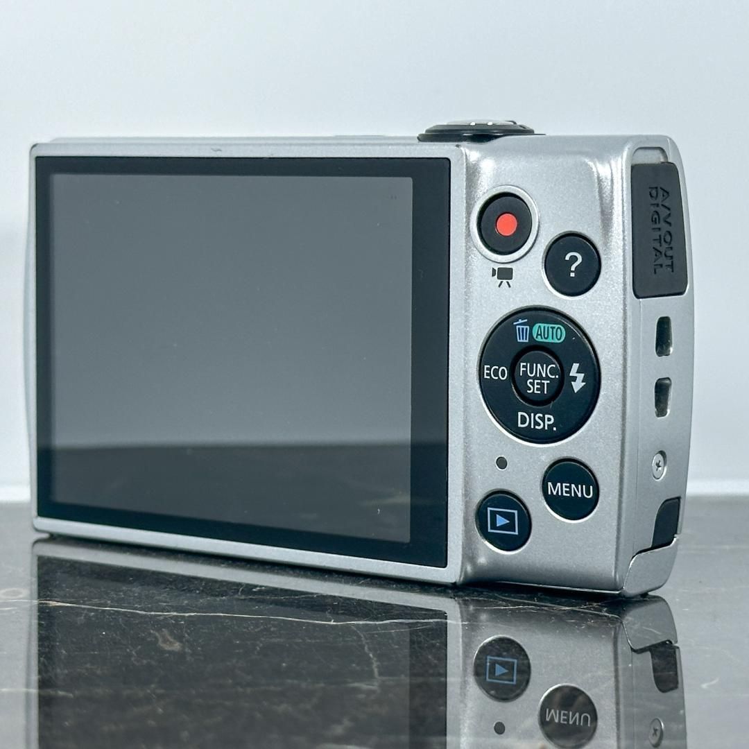  Canon PowerShot A 2600 シルバー キャノン パワーショット デジタルカメラ コンデジ コンパクトデジカメ カメラ 動作品 光学5倍ズーム 広角28 mm 向けモデル レトロデジカメ ◯ コンパクトデジタルカメラ デジタルカメラ