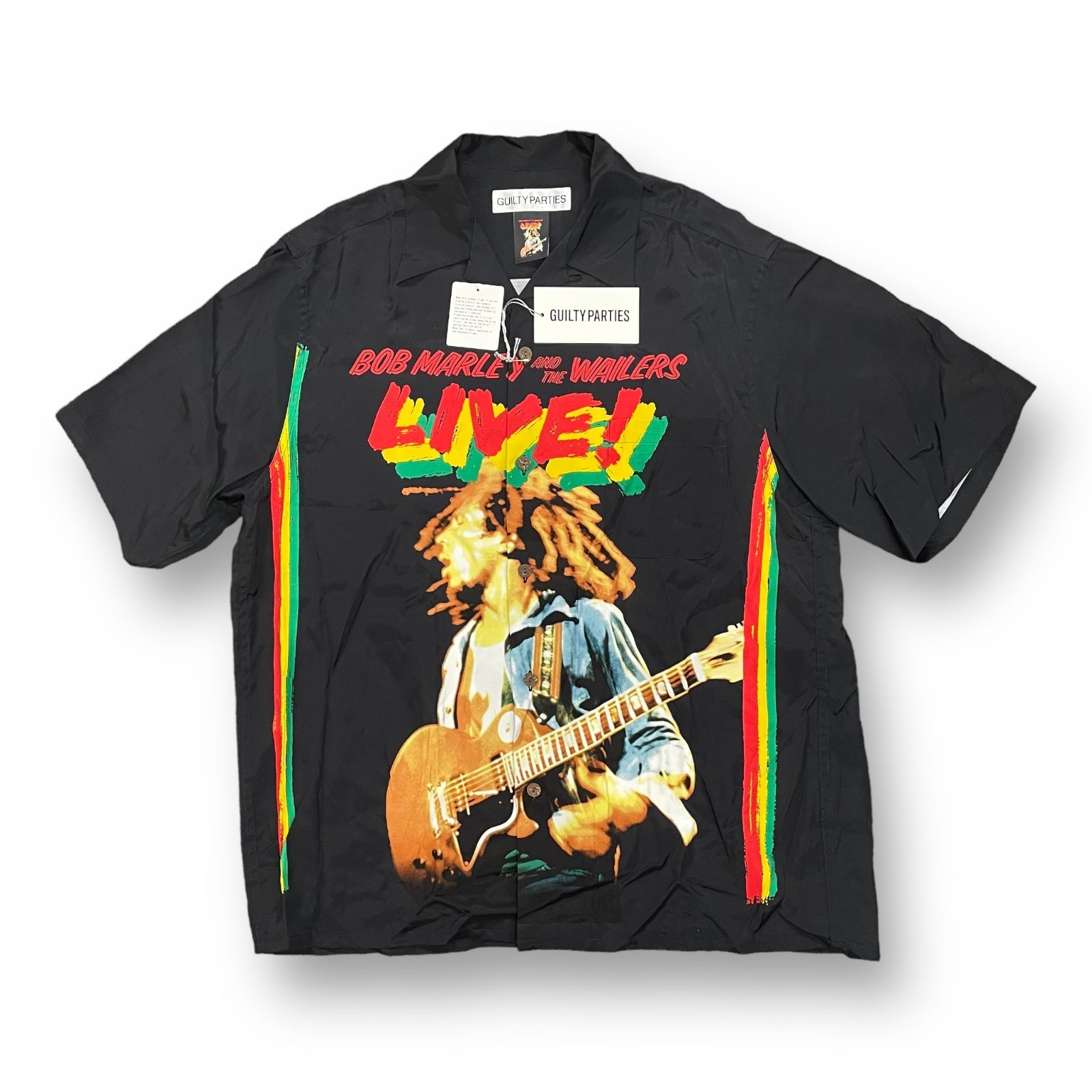 定価40700円 新品 WACKO MARIA 23SS BOB MARLEY HAWAIIAN SHIRT S/S