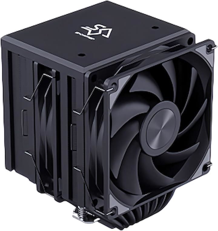 スモールラボ MT880 CPUクーラー 8本ヒートシンク搭載 サイドフロークーラー 120mm LGA1700|1200|115X AMD AM5|AM4ソケットに対応 4pin PWM 800-1600rpm ファン制御