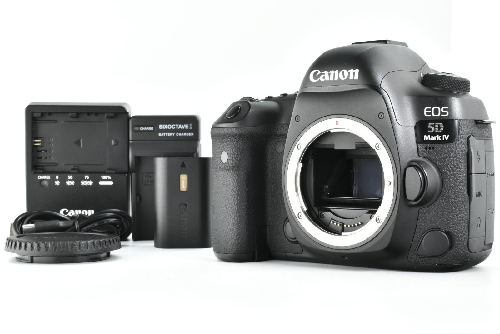 級 シャッターカウント 179回 Canon EOS 5D Mark IV DSLR Camera Body キヤノン デジタル一眼レフカメラ EF-TN-JP1569