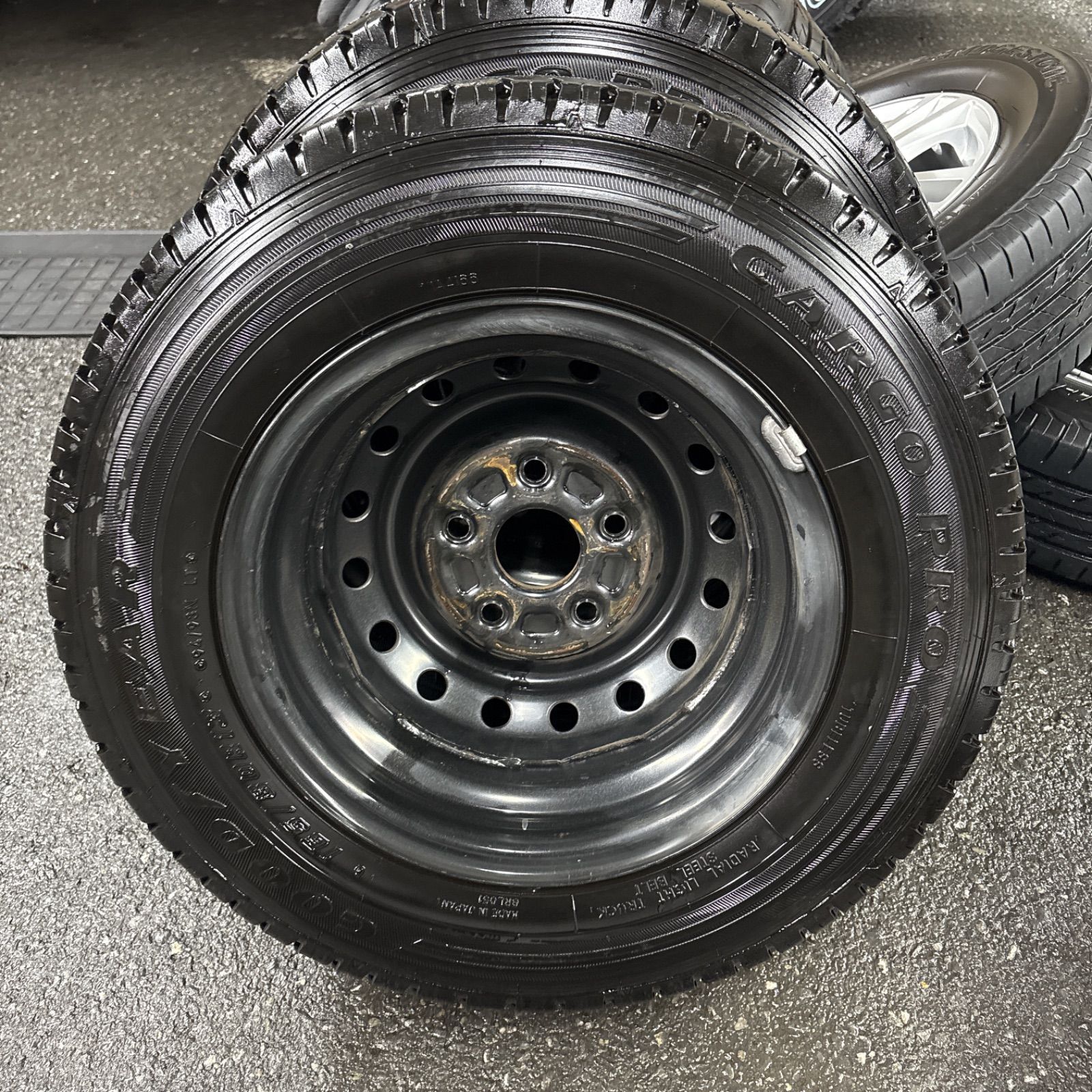 ライトエース 純正ホイールタイヤセット