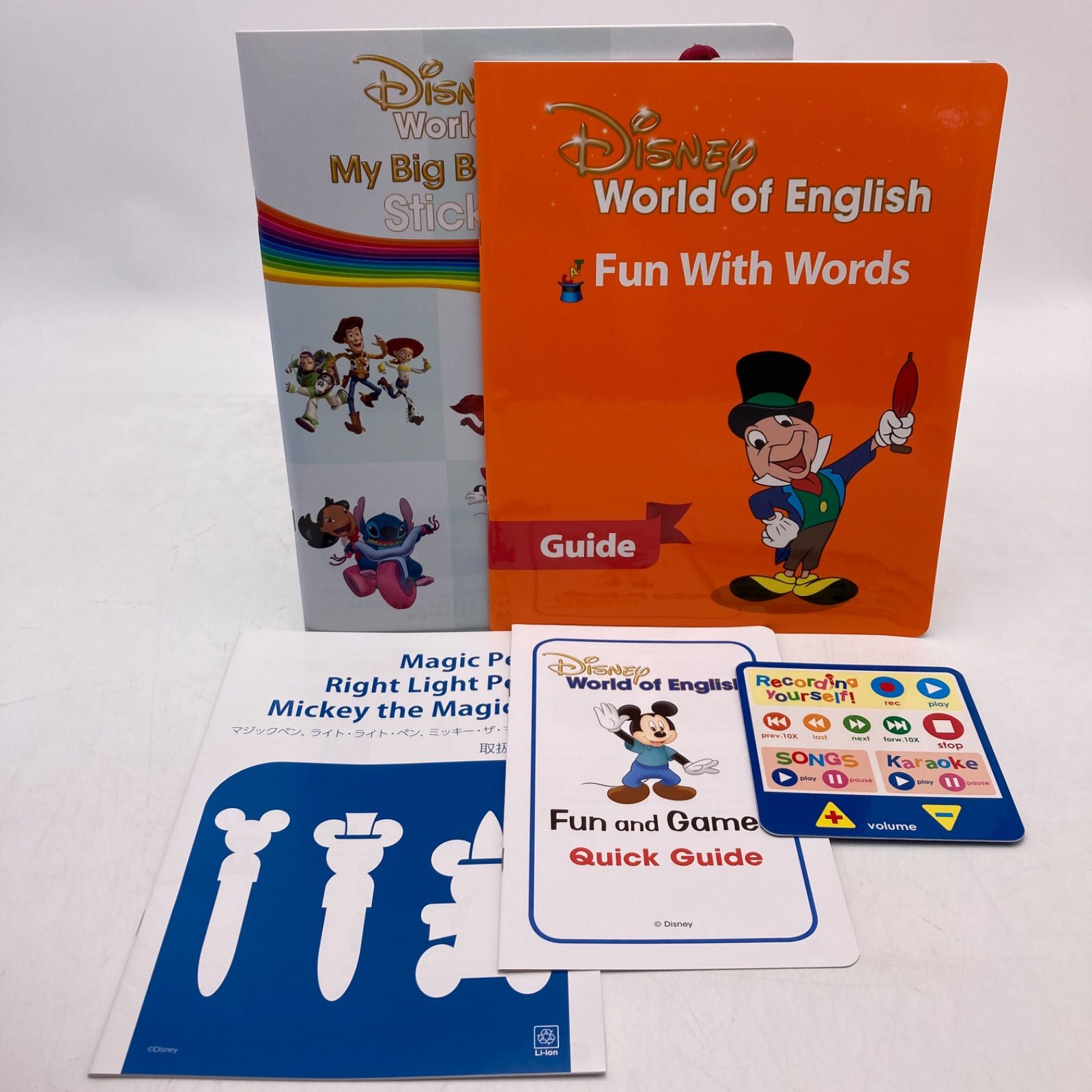 ミッキーマジックペンセット ディズニー英語システム DWE 804936