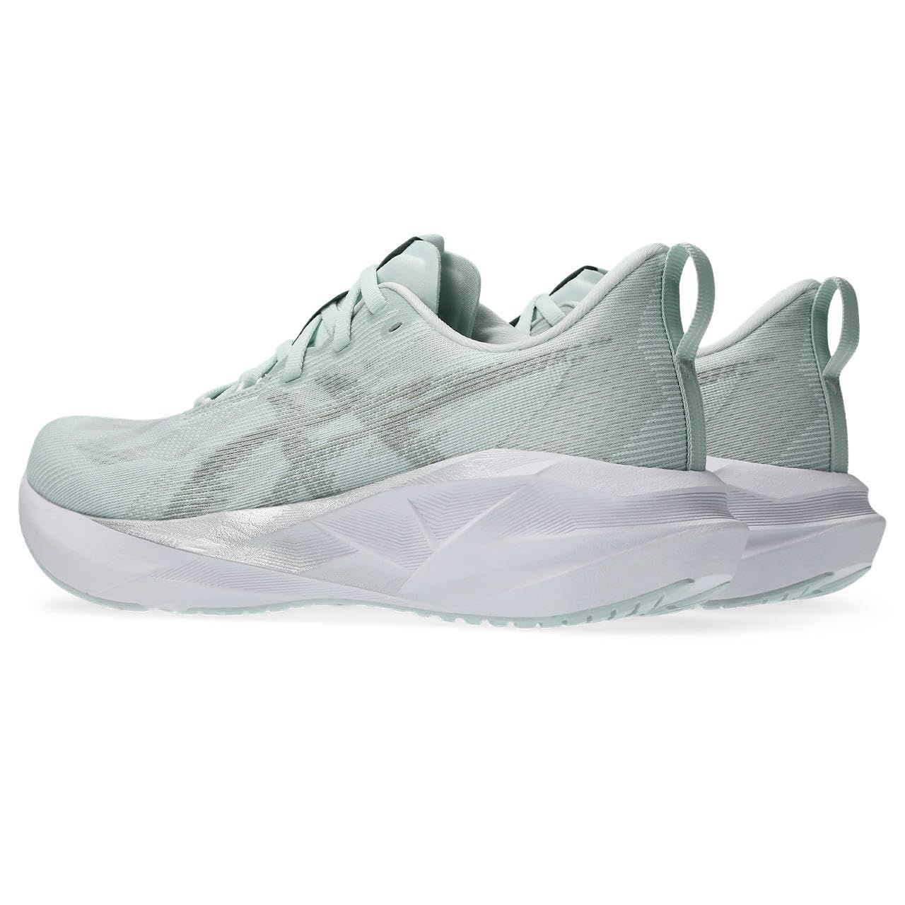 アシックス ランニングシューズ NOVABLAST 5 1012B765 レディース 300 ピュアアクア シールグレー 25.0 cm E 300 ピュアアクア シールグレー 25.0 cm E