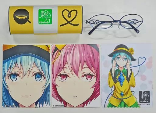 アクセサリー 非金属 レンズ度無し 古明地こいし こいしモデル -Koishi- TOHO MEGANE 眼鏡 第六弾 東方Project 受注生産