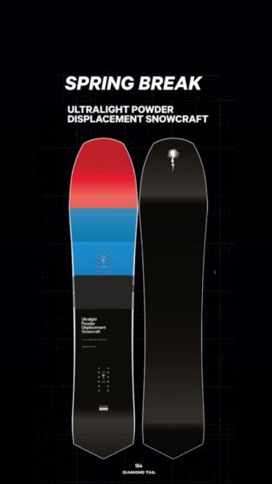 CAPITA * 送料無料 ULTRALIGHT SPRING BREAK 154 DIAMOND TAIL