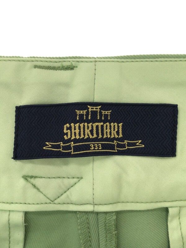 SHIKITARI シキタリ 23SS PINTUCK MEGA FLARE SLACKS フレアスラックス