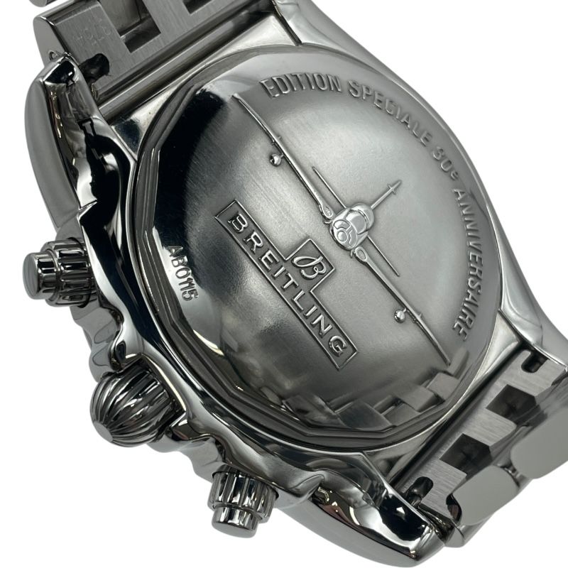 ブライトリング BREITLING クロノマット 44 エアボーン AB0115 アイボリー SS 自動巻き メンズ 腕時計
