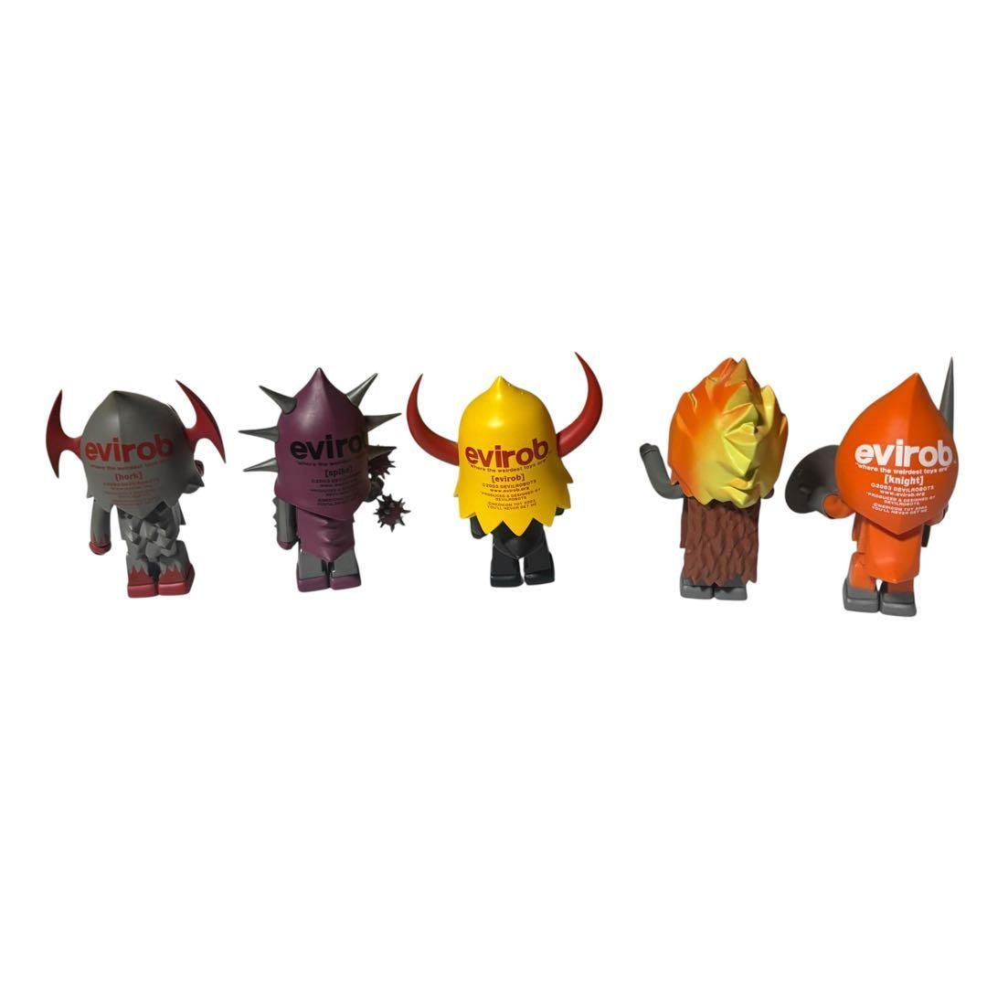 メディコムトイ evirob フィギュア 5体セット キューブリック
