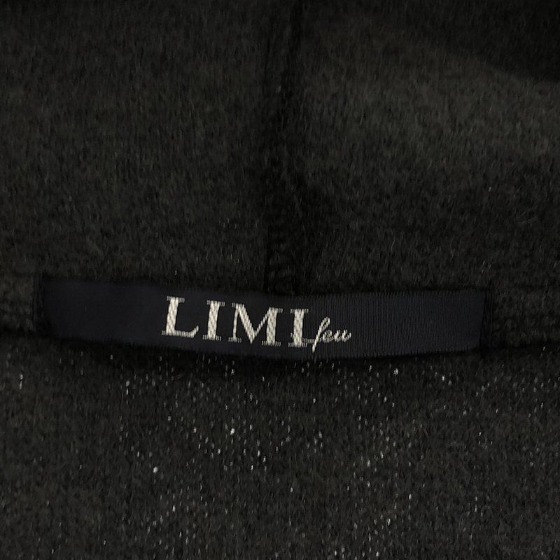 最終値下げ　美品　LIMI feu リミフゥ　変形　アシンメトリー　ウールコート LIMI feu / リミフゥ | Sheep pile Asymmetry Coat / ウール