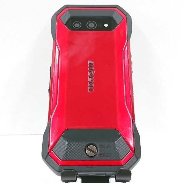 TORQUE 5G KYG01 au レッド 送料無料 本体 c07801 - メルカリ
