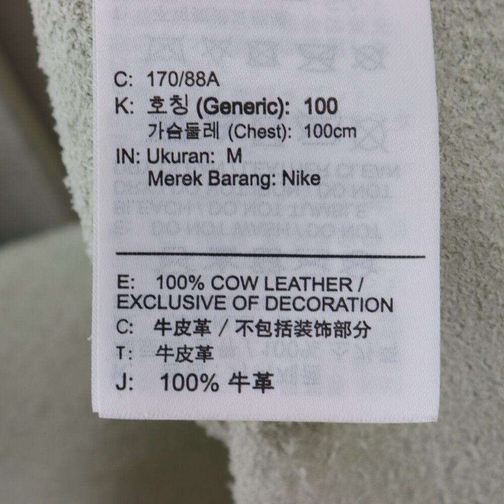 SUPREME (シュプリーム) 19AW×NIKE Leather Baseball Jersey SUPREME (シュプリーム) 19AW×NIKE Leather Baseball Jersey