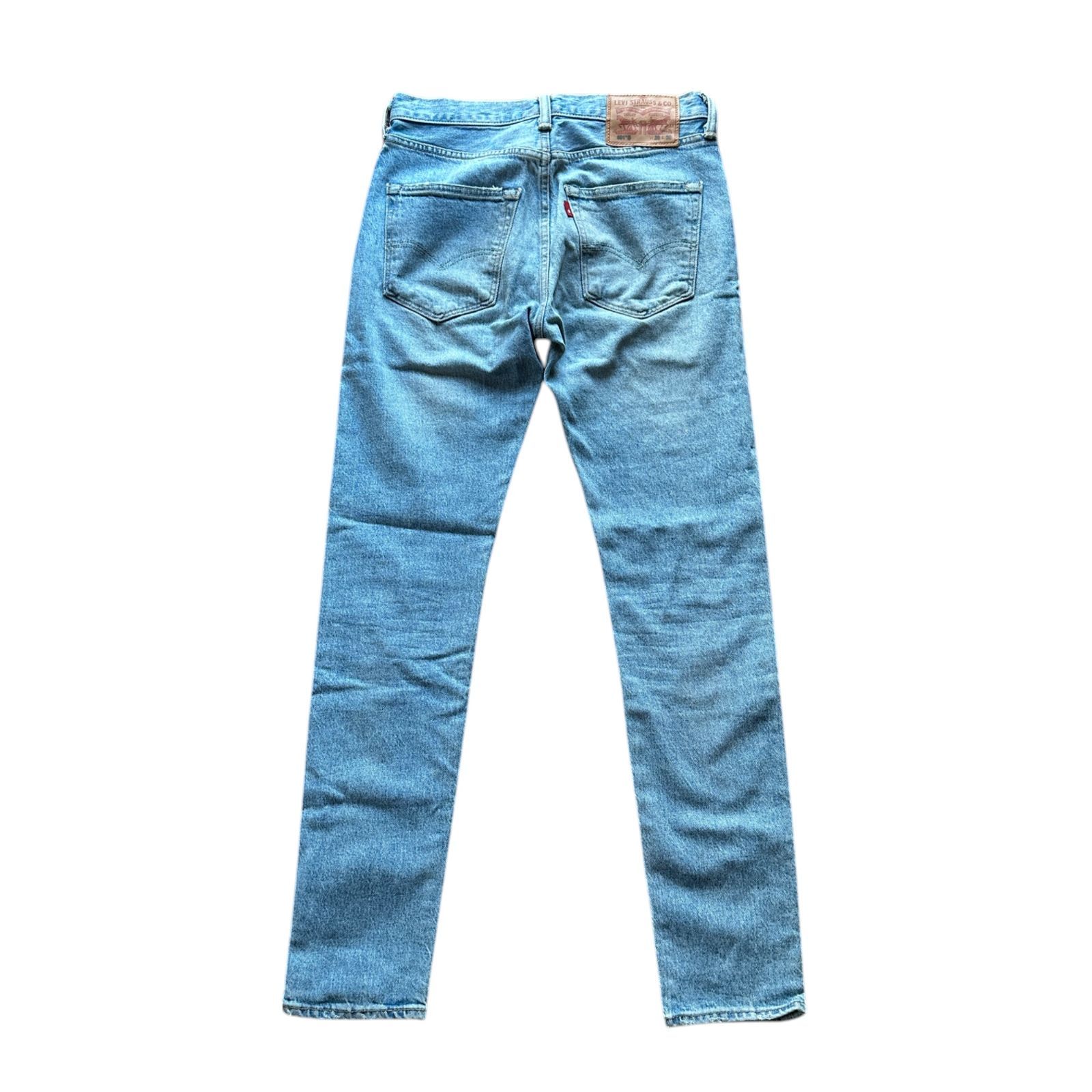 Levi's リーバイス ストレートデニム ブルー w28 Levi's - Levi's リーバイス レギュラーストレート W28 Mサイズ