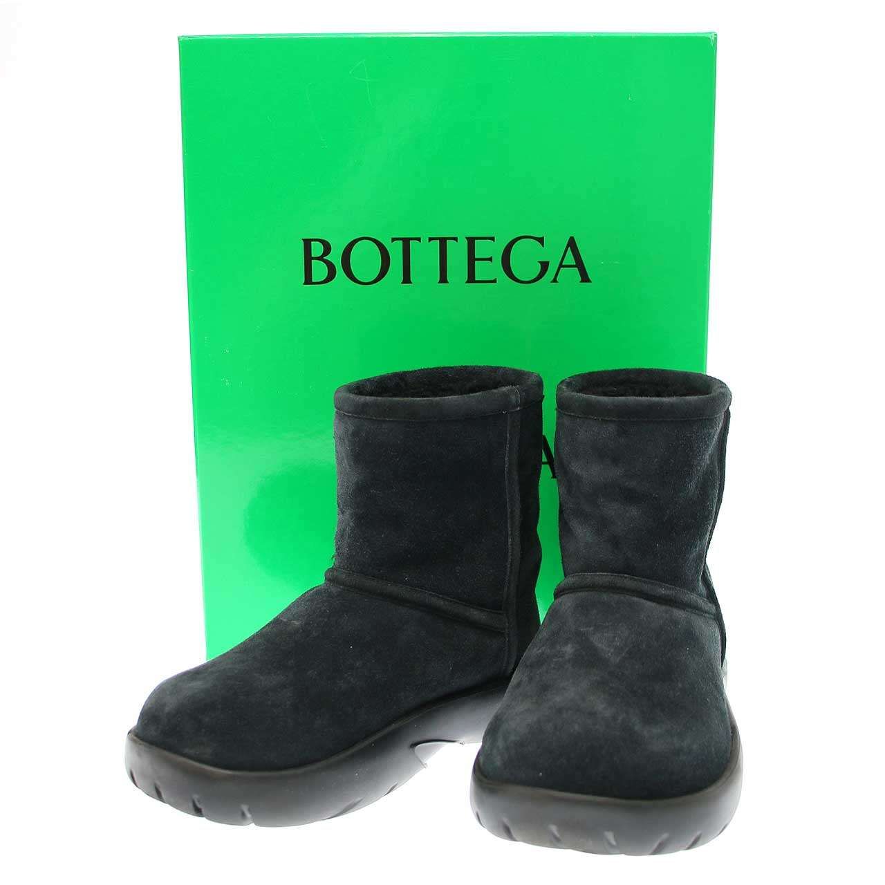 BOTTEGA VENETA ボッテガヴェネタ ムートン スナップ アンクルブーツ