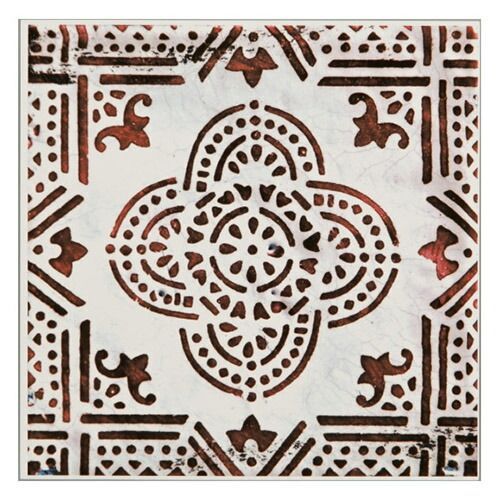 まとめ ニトムズ タイルステッカー 4枚 レッド M4005 ×10セット