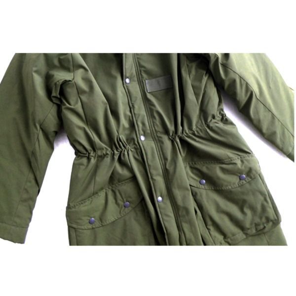 デュポン社 高性能超軽量 ソロナ 中綿使用スウェーデン軍M90コールドウェザーパーカーレプリカ グリーン L HRDEVELOPMENT_JP