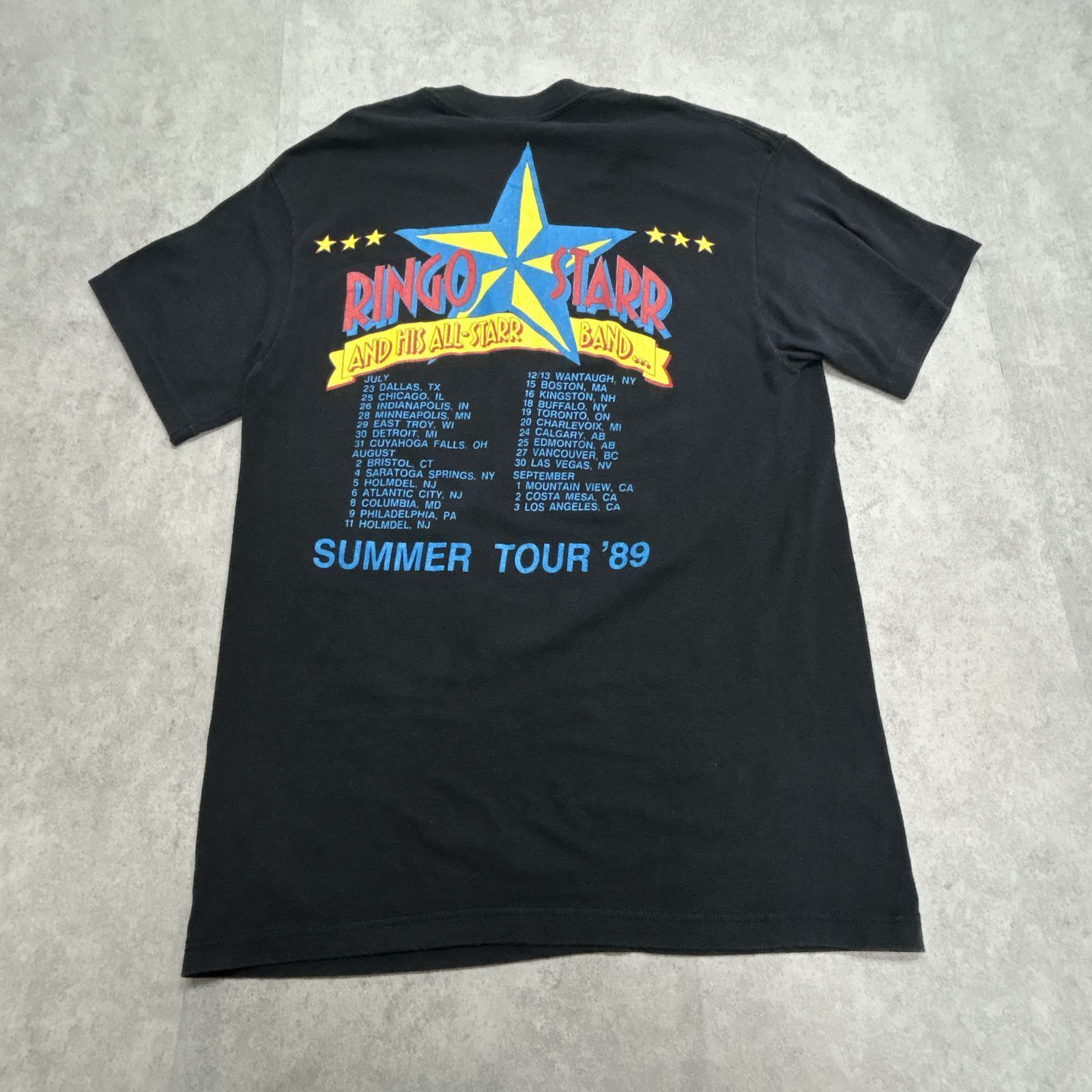 激レア 80s USA製 Ringo Starr リンゴ・スター SUMMER TOUR 1989 