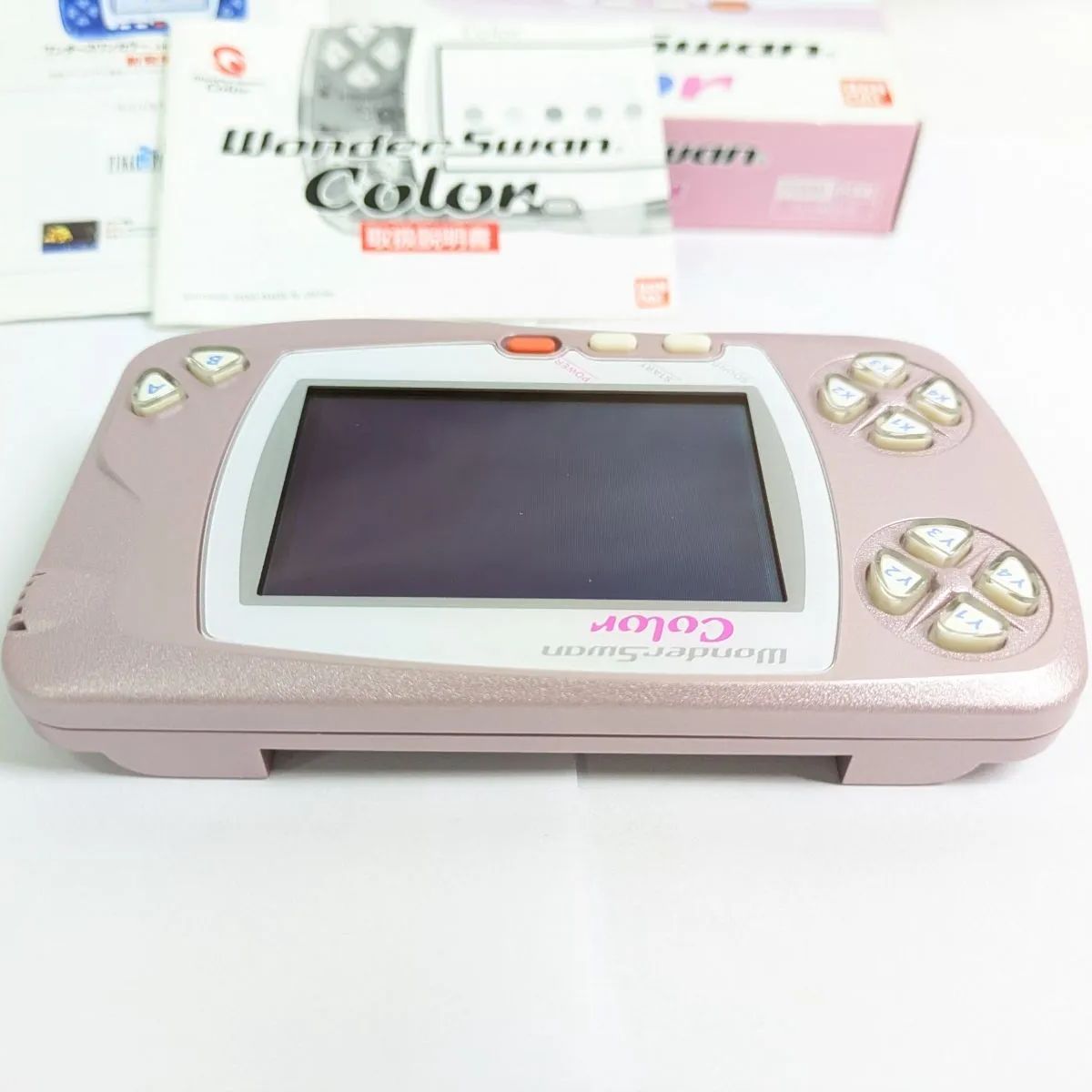 極上美品！ワンダースワンカラー パールピンク WSC-001 ゲーム