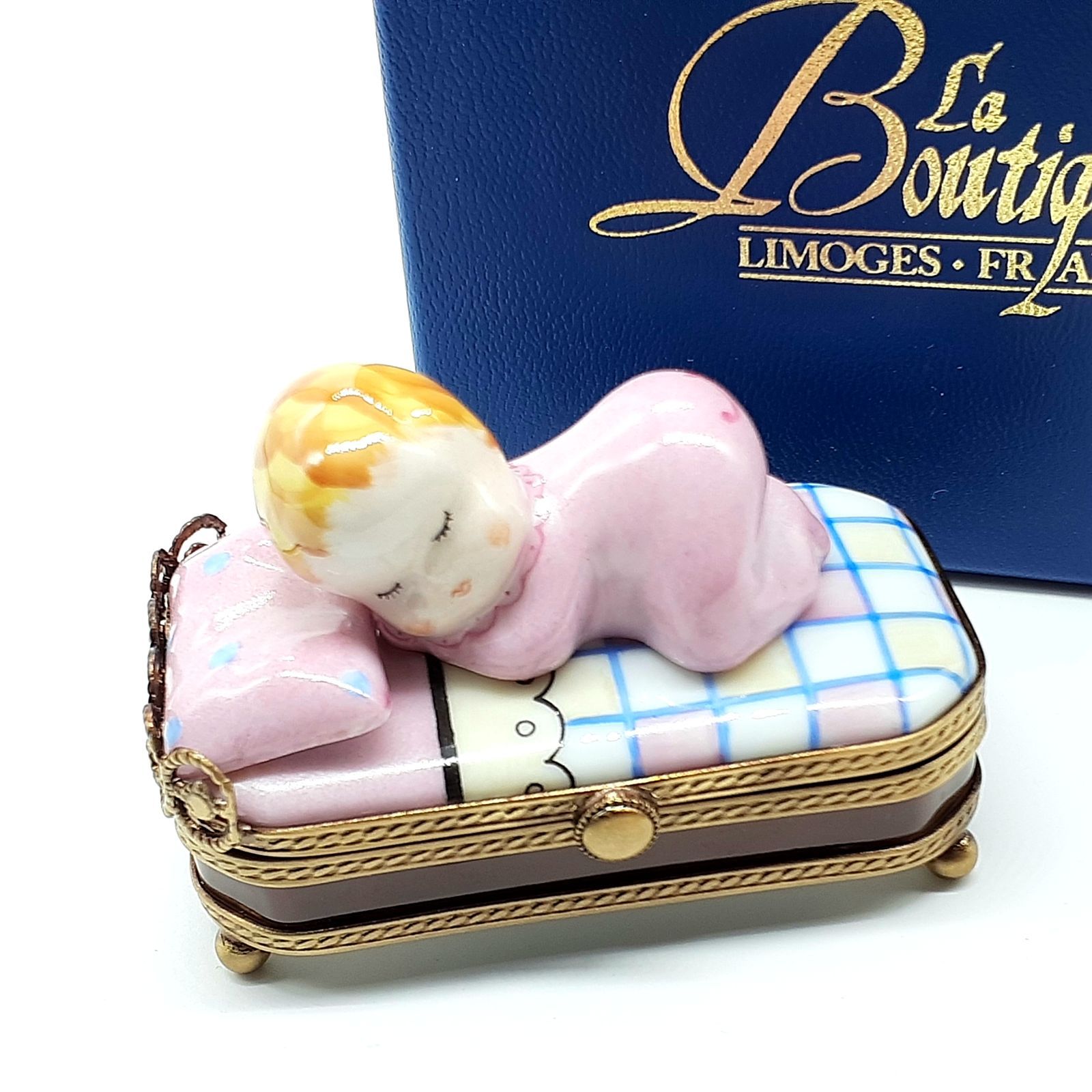 リモージュ ボックス 3点セット ミニチュア 小物入れ 置物 リモージュ