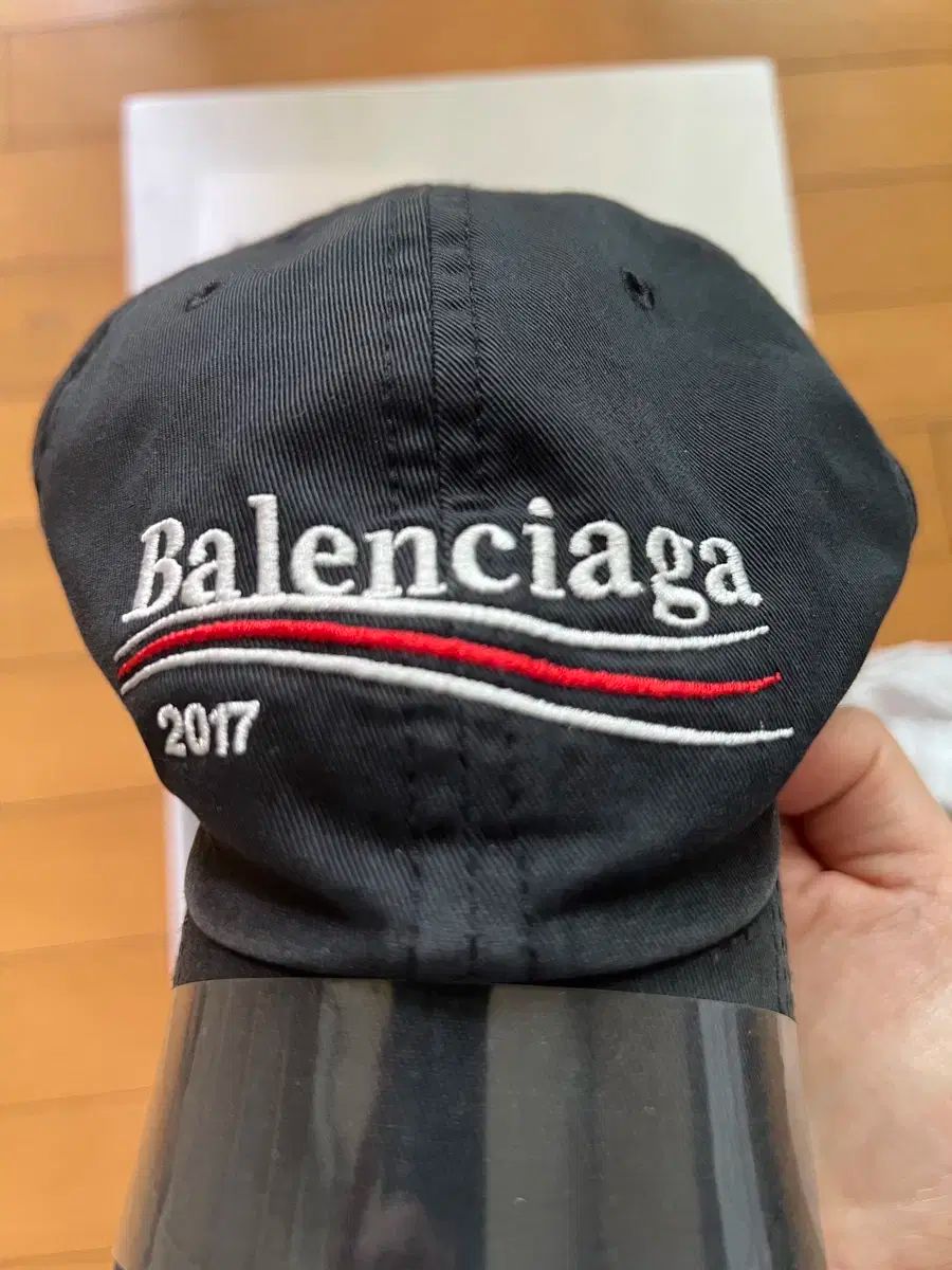 BALENCIAGA バレンシアガ ウェーブ 2017 ボールキャップ ブラック 59L