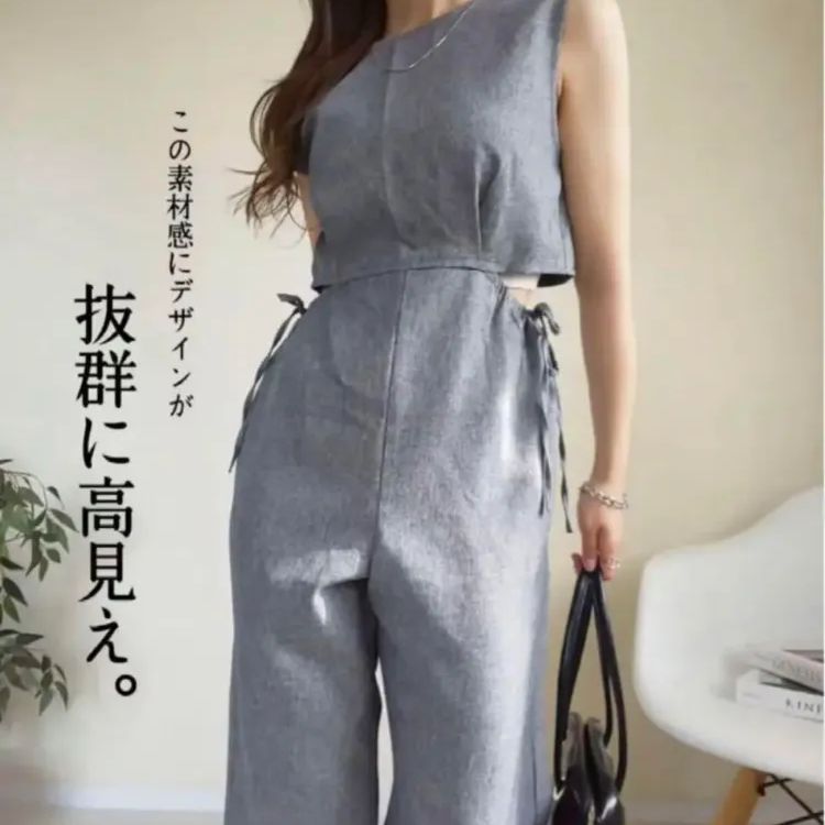 新品】しまむら 2pink カットアウトオールインワン - メルカリ