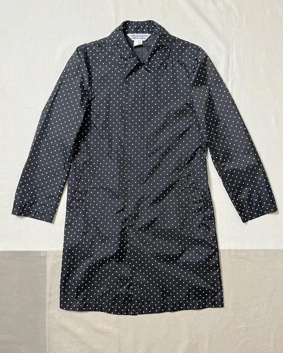 COMME des GARCONS コム デ ギャルソン ドット ナイロン コート comme des garcons 水玉模様