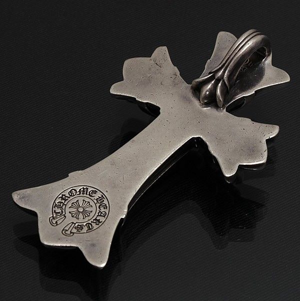 CHROME HEARTS 銀座店 クロムハーツ ラージ ダブル CHクロス チャーム