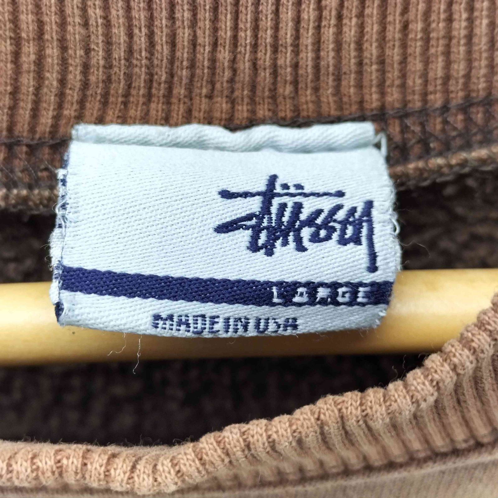 Stussy スウェット　リバースウィーブ　90S 紺タグ STUSSY ステューシー 90s 紺タグ ロゴプリント クルーネック
