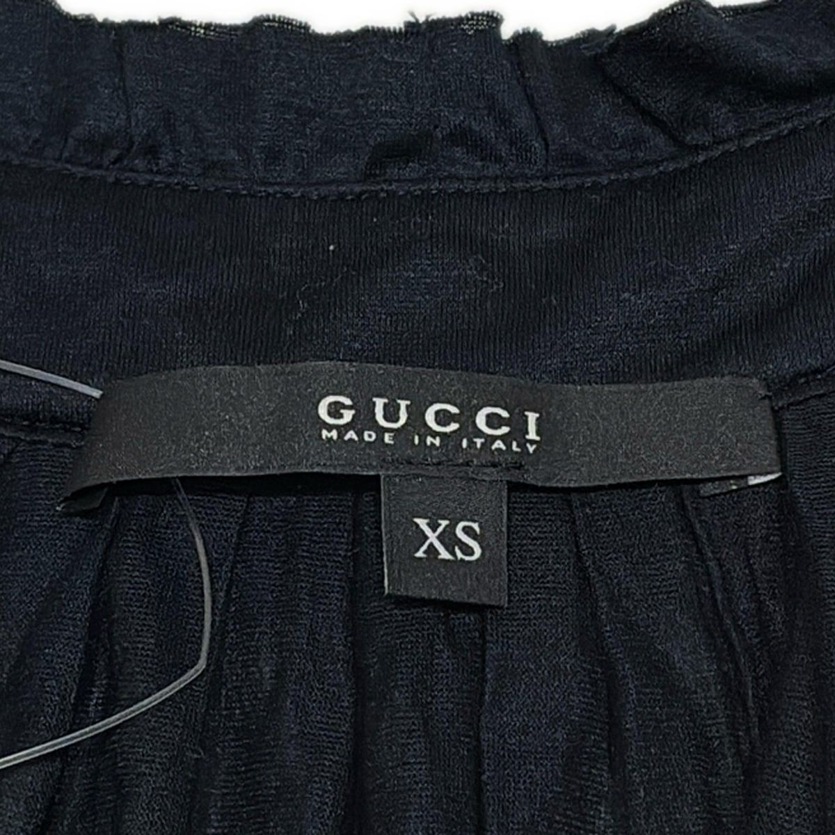 グッチ　ノースリーブトップス　XS ブラック グッチ×ノースフェイス コットン×ナイロン タンクトップ XS