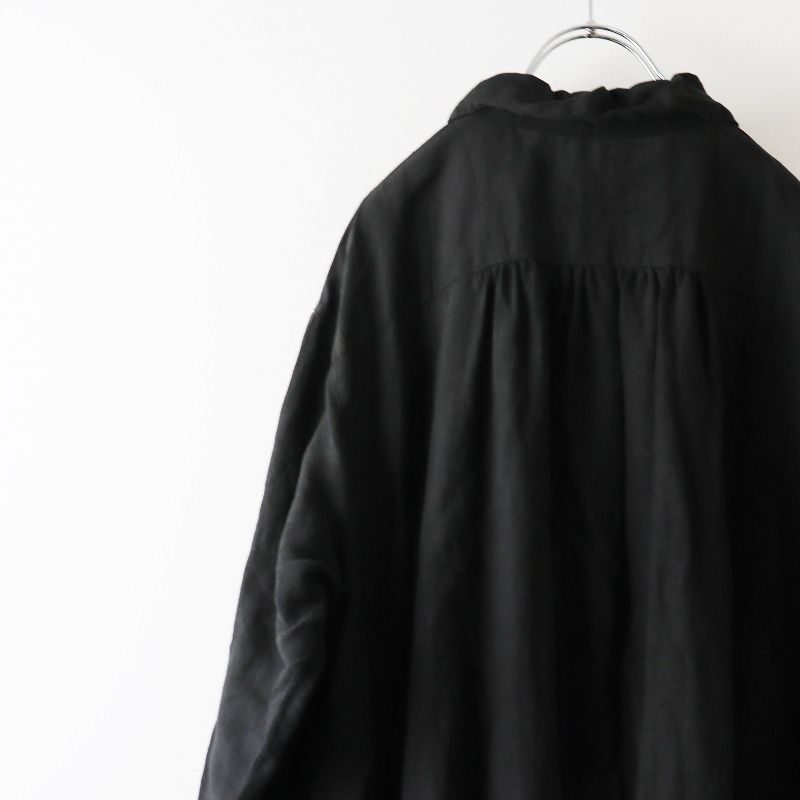2022SS ネストローブ nest Robe リネンギャザーカラーワンピース