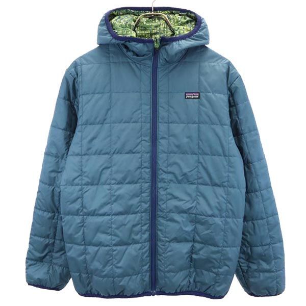 パタゴニア アウトドア 中綿ジャケット ネイビー系 patagonia ロゴ ...