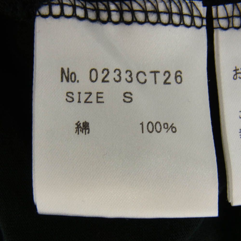 半袖カットソー ブラック系