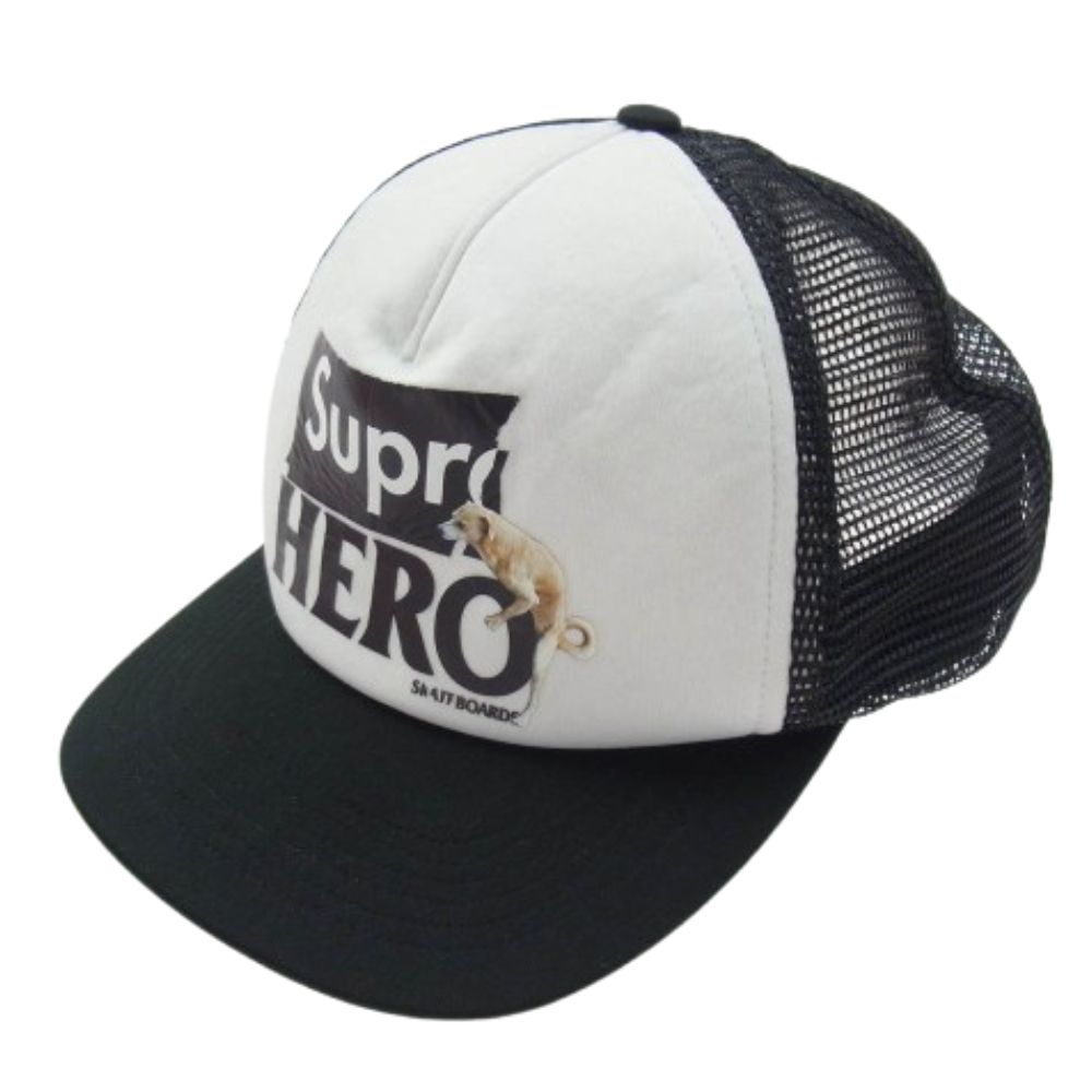 Supreme シュプリーム 22SS ANTI HERO Mesh Back 5-Panel Cap アンタイヒーロー メッシュ バック 5パネル キャップ ブラック系
