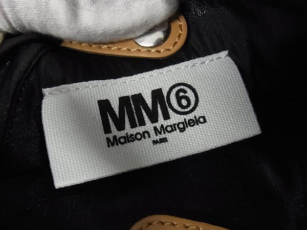 ■新品■未使用■ MM6 Maison エムエムシックス メゾン マルジェラ ジャパニーズ キャンバス トートバッグ ハンドバッグ カーキ系 AM7922