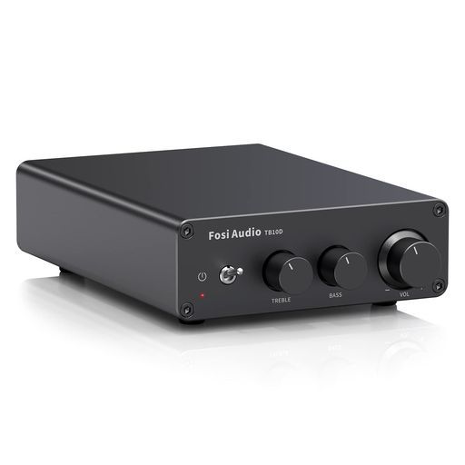 FosiAudioTB10D600WパワーアンプTPA3255デジタルアンプ2.0CH小型