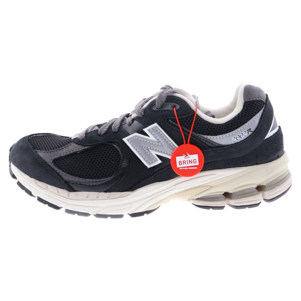 New Balance (ニューバランス) M2002RNC スウェードレザー メッシュ ローカットスニーカー ブラック US9.5/27.5cm