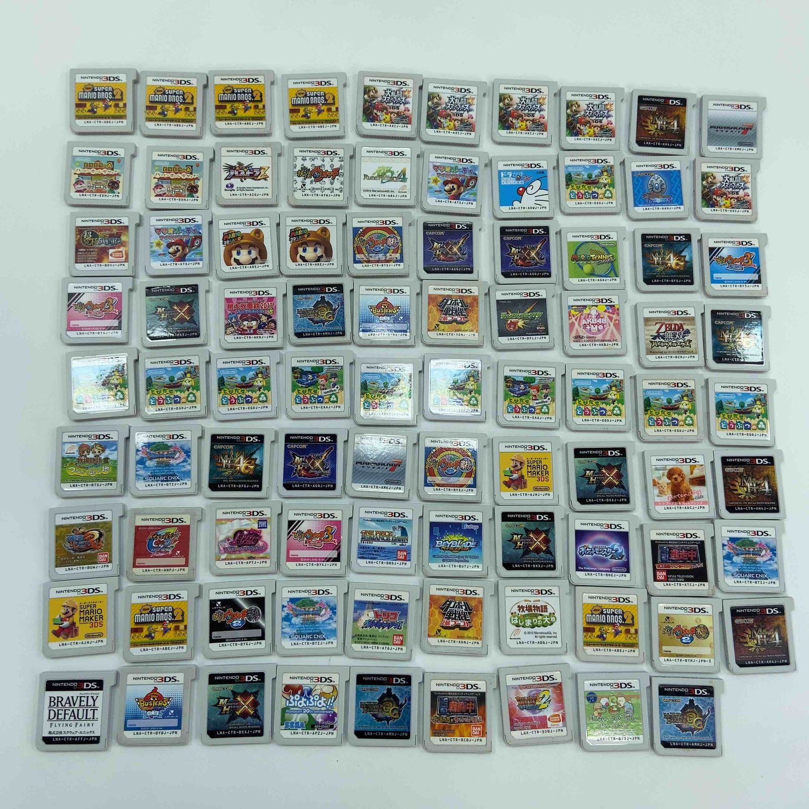 89点 まとめ売り ニンテンドー3DSソフト ケース無