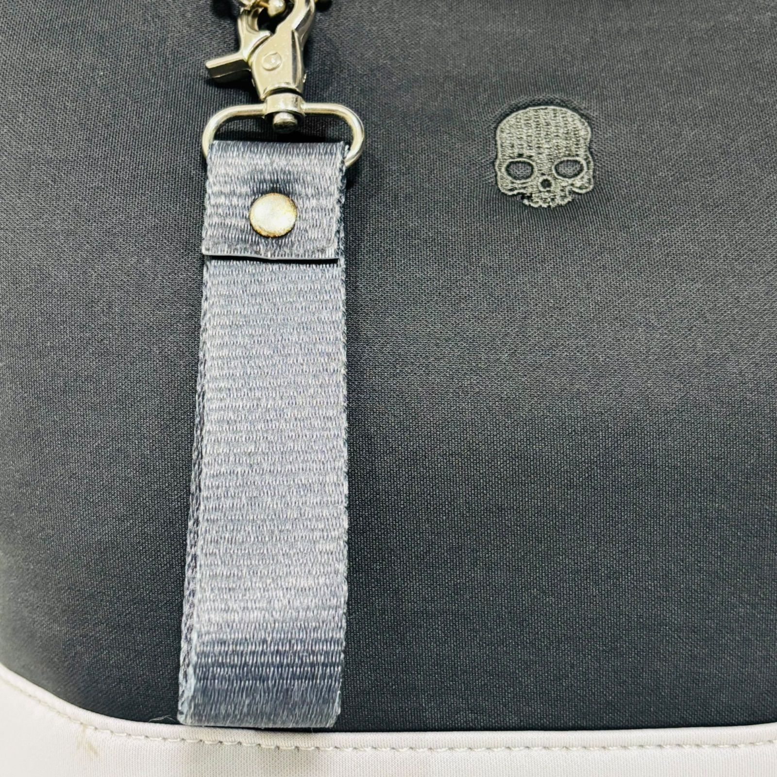 ハイドロゲン HYDROGEN ハンドバッグ TOTE BAG ロゴチャーム付