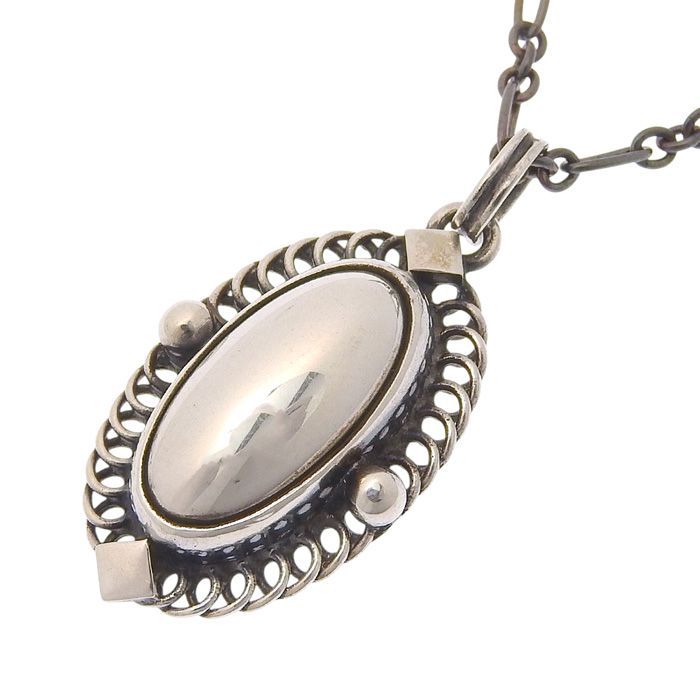   ヘリテージコレクション2004シルバー ネックレス GEORG JENSEN ヘリテージコレクション2004シルバー ネックレス