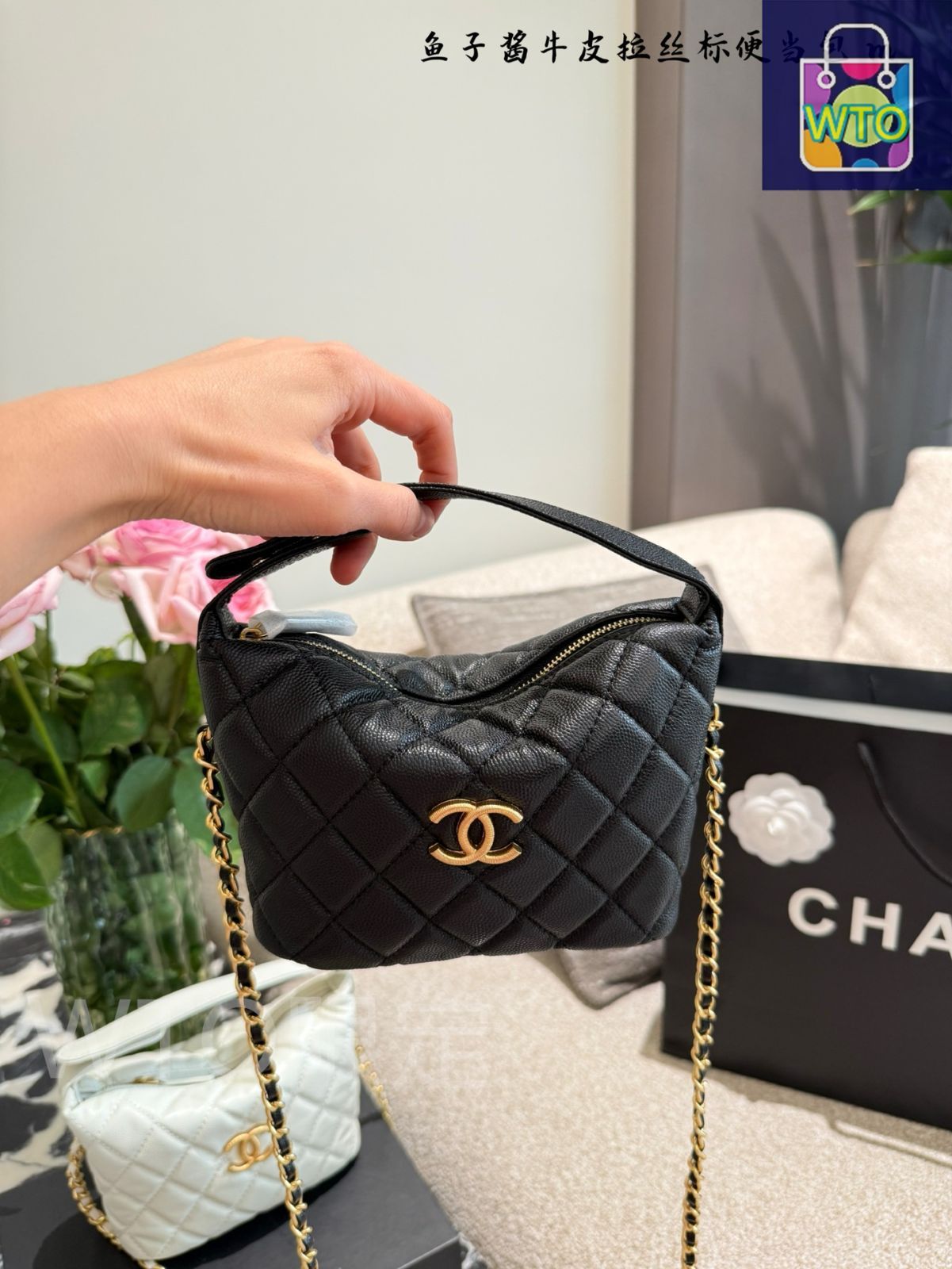 ❣️セール❣️CHANELリボンチャンス1ロール25m CHANELリボン 2018holiday 2m - メルカリ