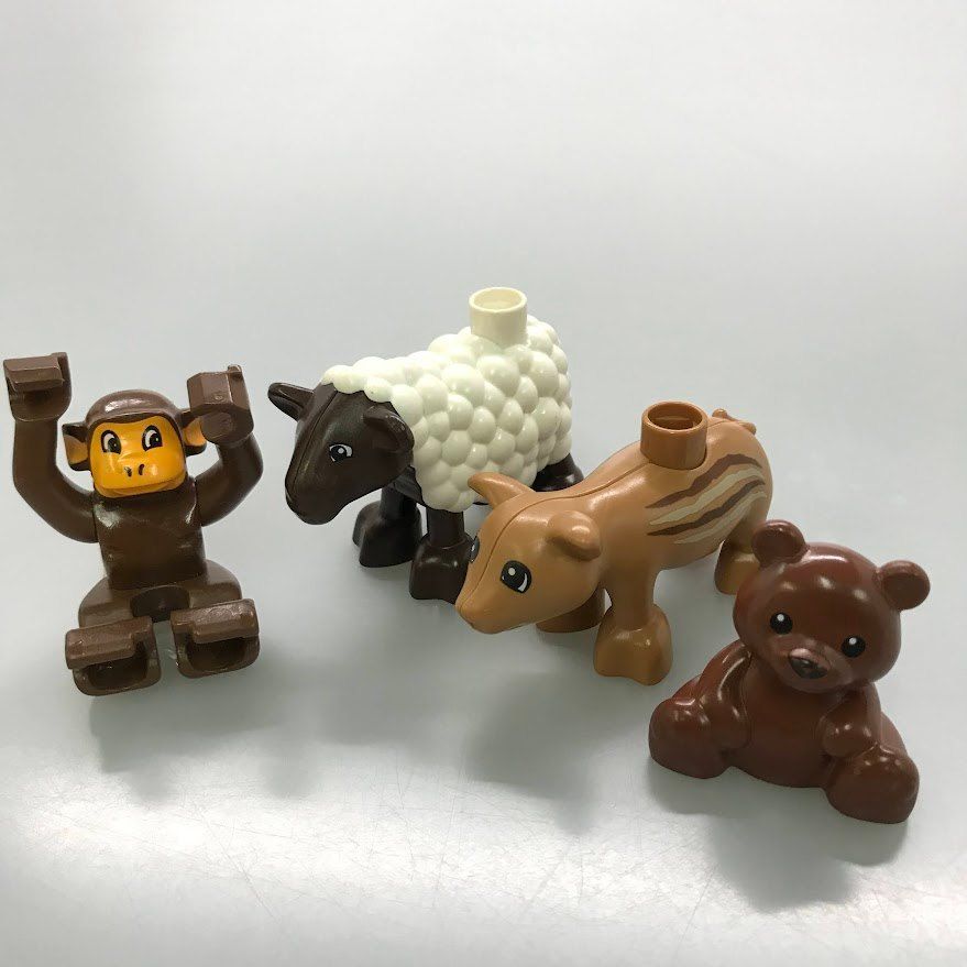 正規品 中古 LEGO レゴ デュプロ 動物 27個 大量 まとめ売り キリン 