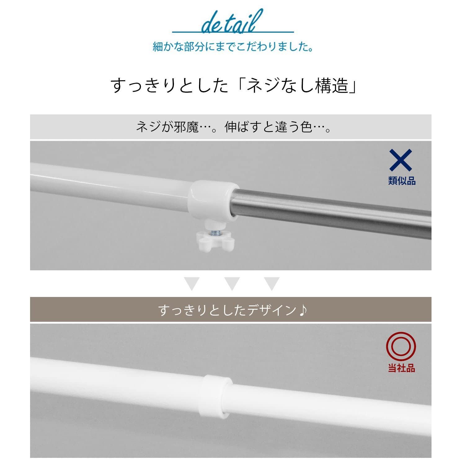 ホワイト 棚付きランドリーラック
