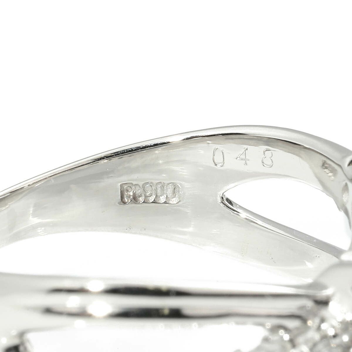 PINKY&DIANNE クロスリング Iクラス 指輪 ダイヤモンド 0.48ct