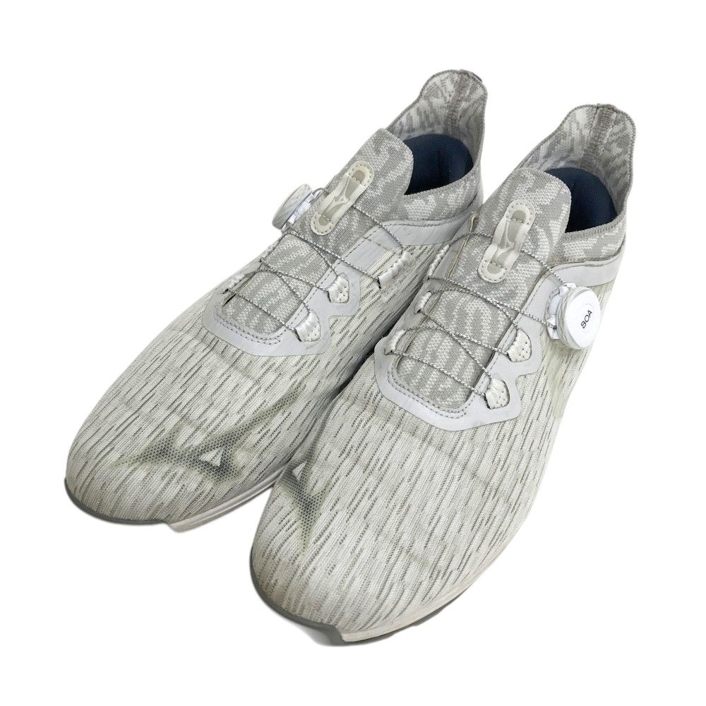 MIZUNO GOLF ミズノゴルフ 51GM237014 WAVE HAZARD WG BOA メンズゴルフシューズ グレー系 26.0cm 240101546483 ゴルフウェア メンズ ストスト