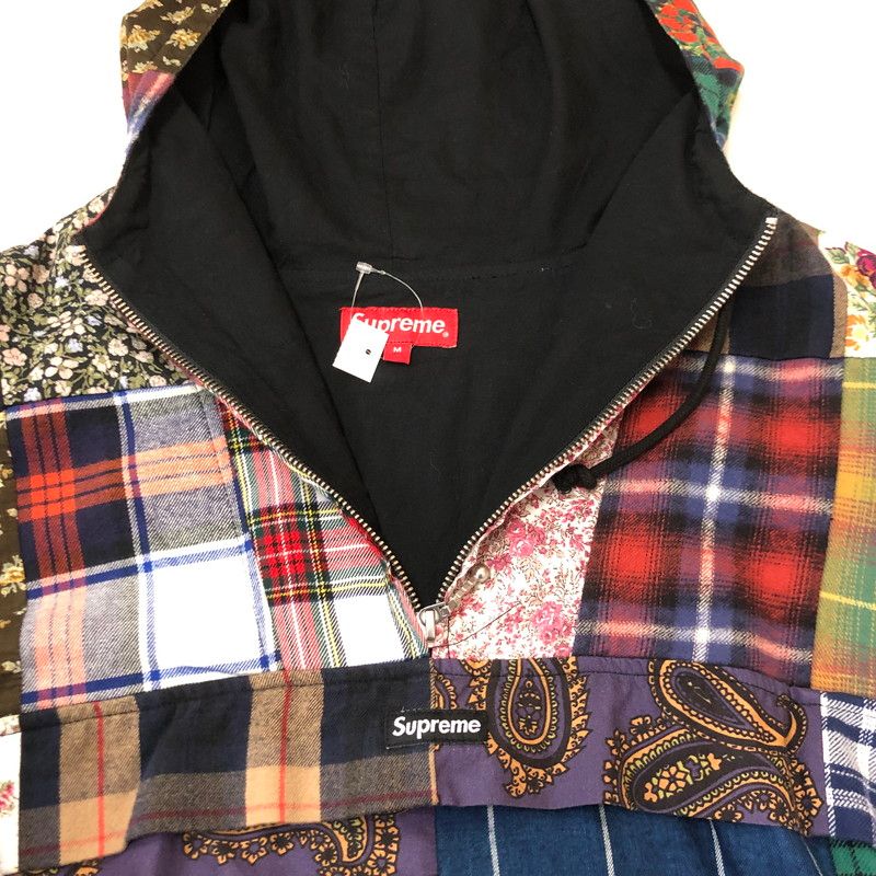 中古美品】Supreme シュプリーム 16AW PATCHWORK ANORAK