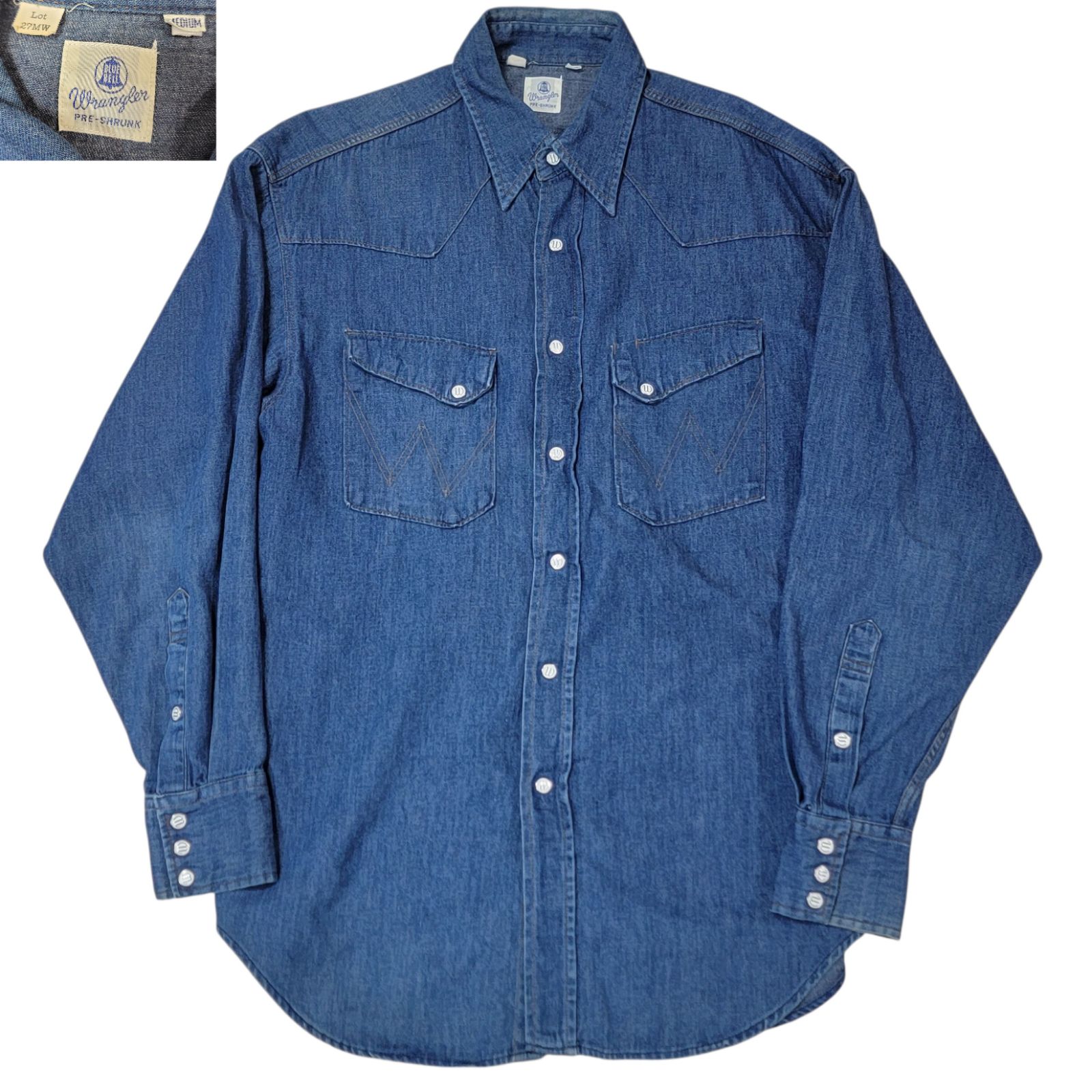 木村拓哉愛用 27MW 90S 忠実復刻 ラングラー Wrangler ダンガリー