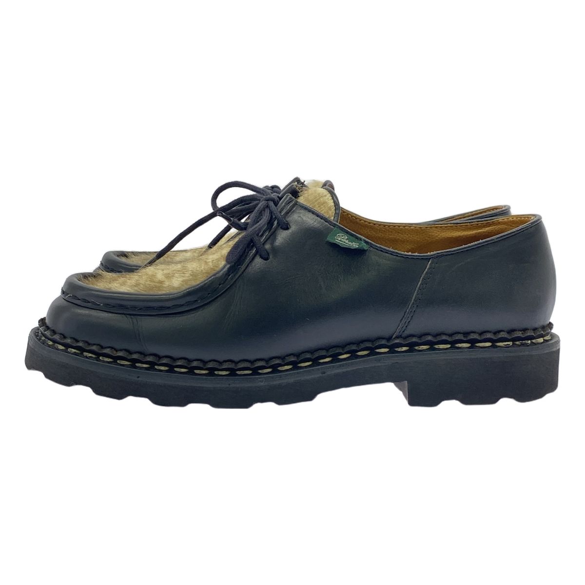 Paraboot ミカエルブラック モカシン 靴