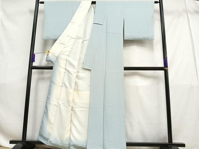 平和屋着物□上質な色無地 秘色色 正絹 逸品 AAAT8553oa