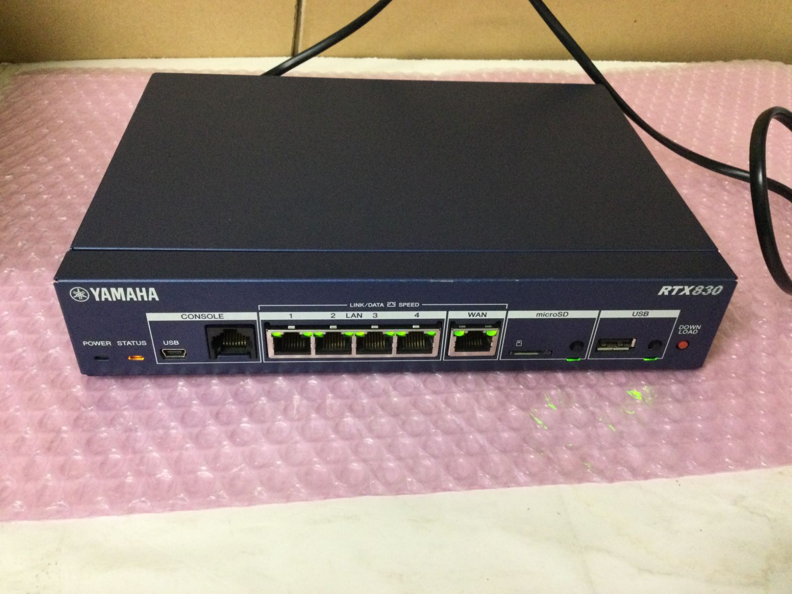 【くまさん専用】YAMAHA RTX830 ルーター RTX830 特長