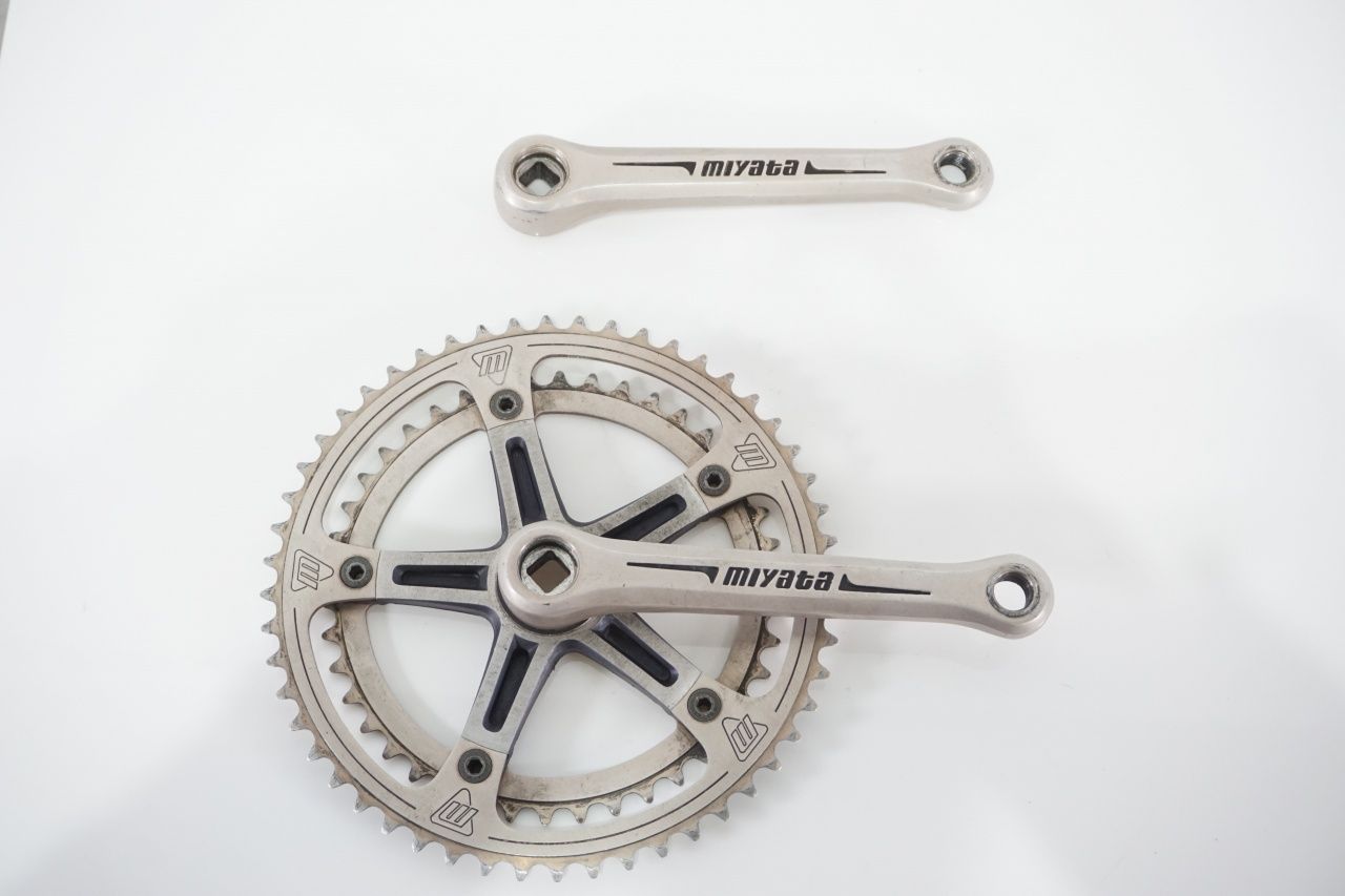 MIYATA 「ミヤタ」 52-42T 165mm クランクセット / バイチャリAKIBA店