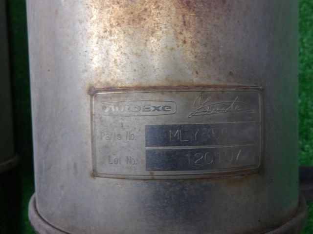 4FQ5003 GAH3 マツダ MVP LY3P 前期型 ターボ 23T にて使用 Aute exe オートエグゼ リアマフラー2本出し MLY8500